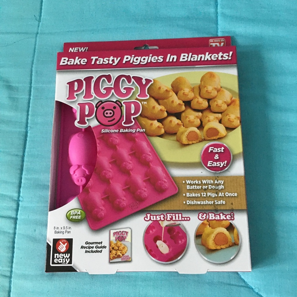 Piggy Pop Silicone  Baking Pan